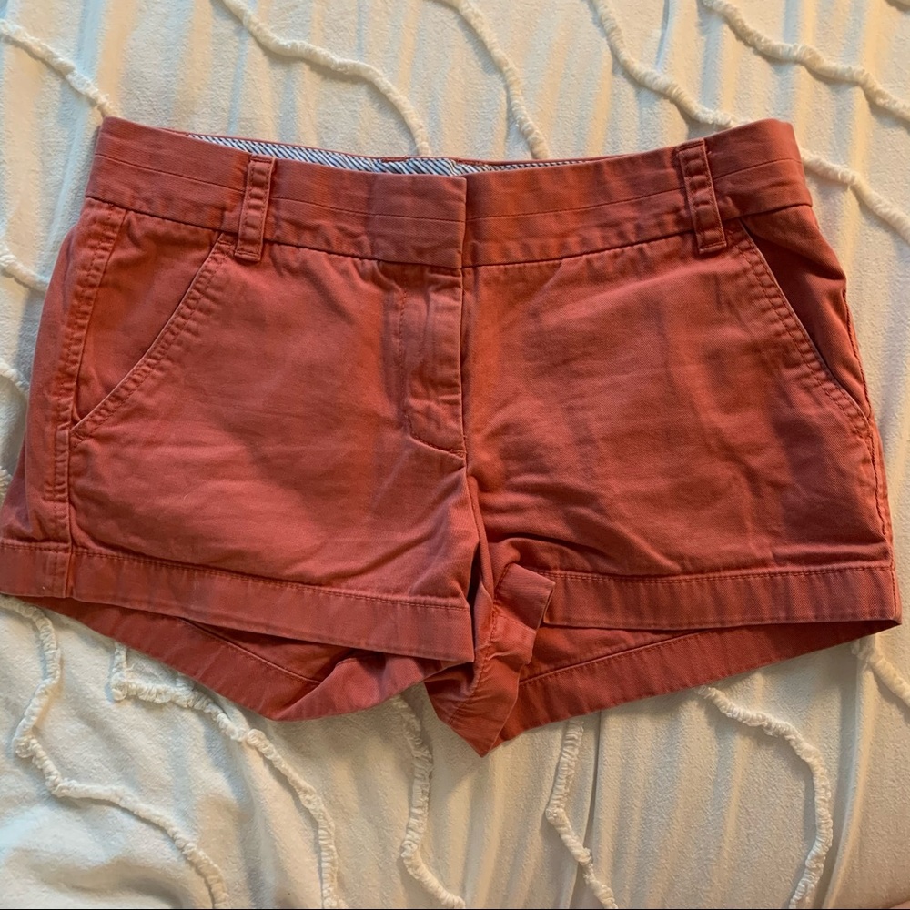 J Crew Salmon Chino Short